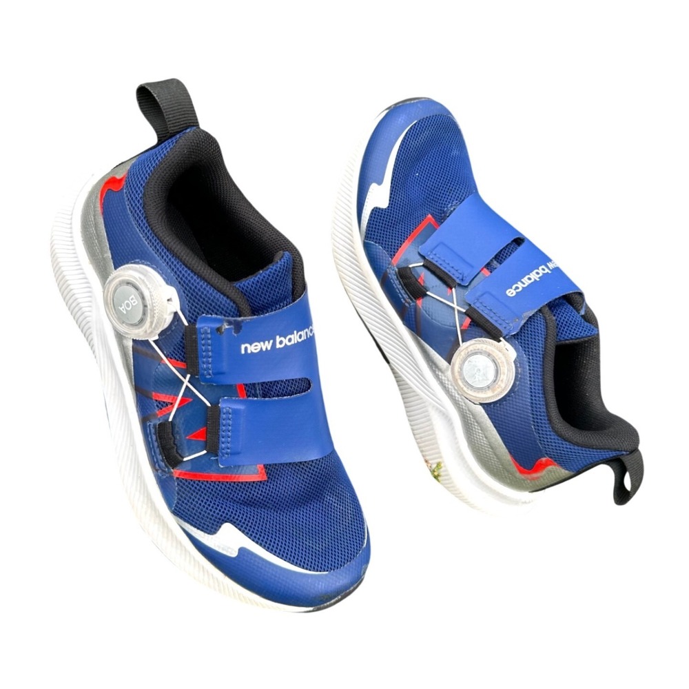 New Balance Kids DynaSoft Reveal v4 BOA Little Boys Sneakers Size 1 Blue Shoes